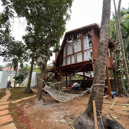 Mangifera Treehouse-Elixir Beach Farm-Jacuzzi-Cozy Villa Alībāg Eksteriør billede